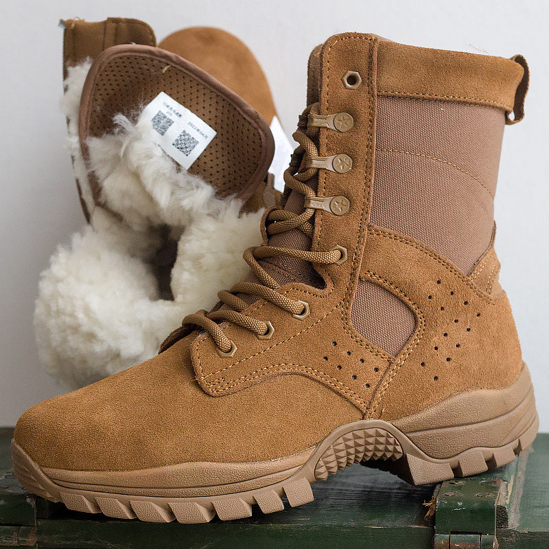 Brown Outdoor Snow Boots