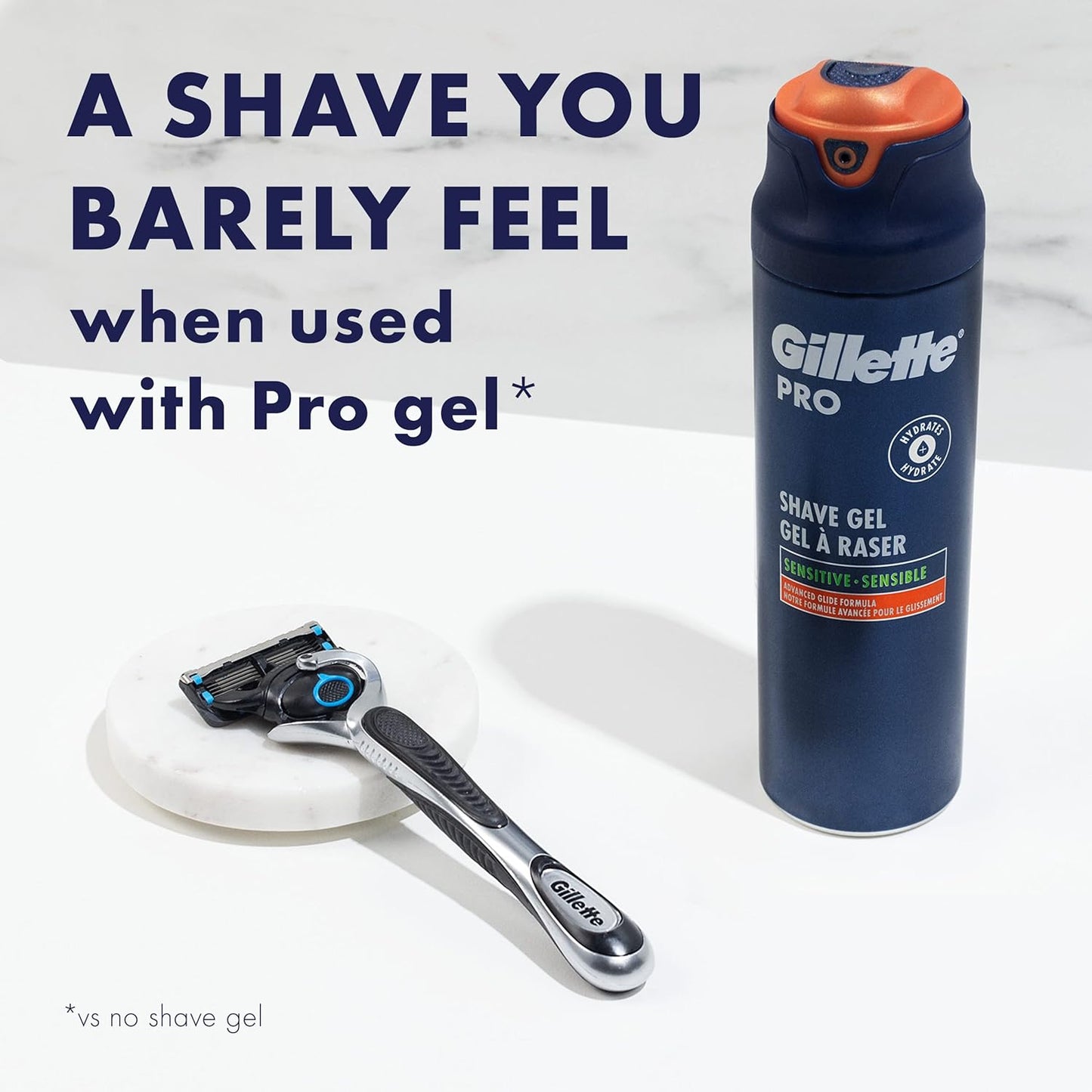 Proglide Chill Razor Refills for Men, 8 Blade Refills