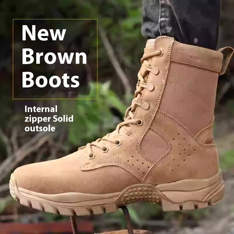 Brown Outdoor Snow Boots