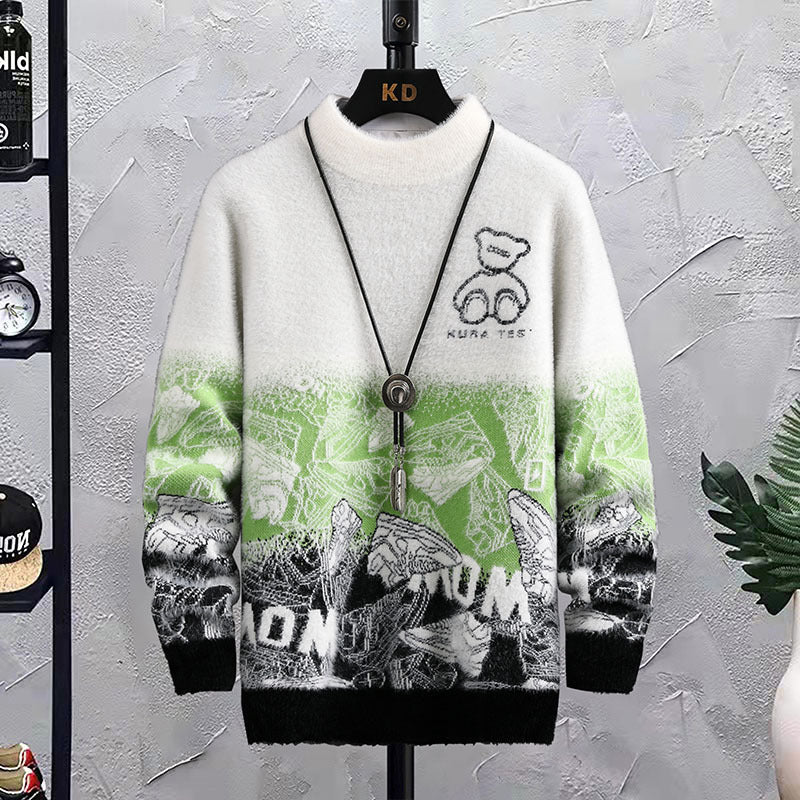 Hip Hop Crew Neck Sweater