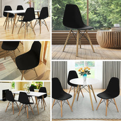 Modern Set of 2 Mid-Century DSW Dining Side Chair