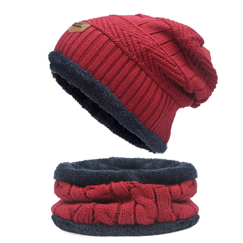 Velvet Thick Autumn & Winter Hats and Scarves