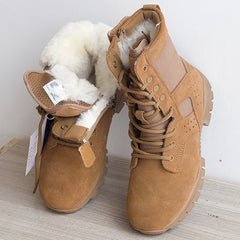 Brown Outdoor Snow Boots