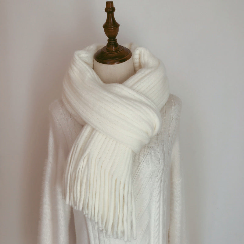 Students Thickened Warm Scarves