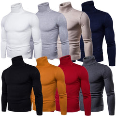 Men's Winter Thermal Turtleneck Sweater