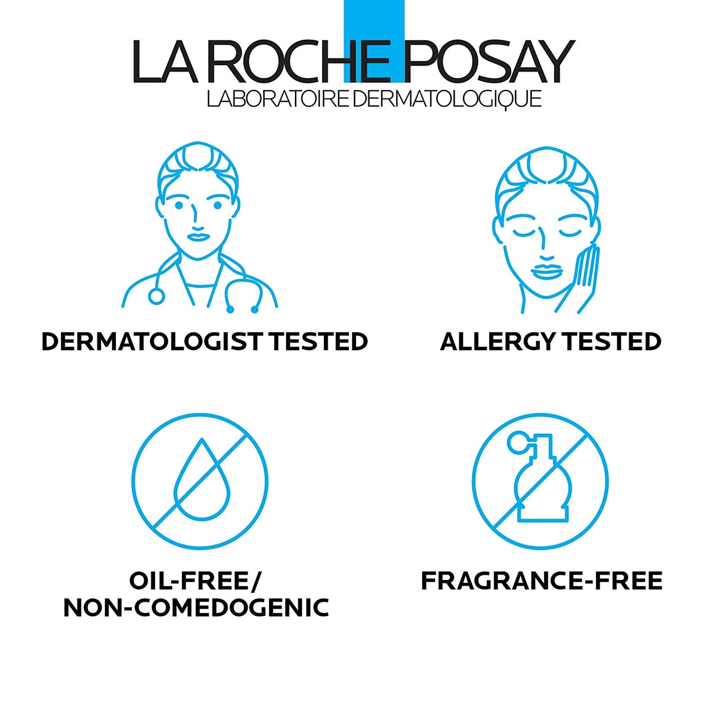 La Roche-Posay Toleriane Double Repair Face Moisturizer | Daily Moisturizer Face Cream with Ceramide and Niacinamide for All Skin Types | Oil Free | Fragrance Free