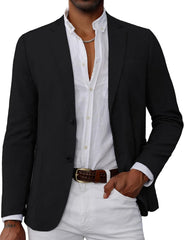 Men'S Casual Blazer Suit Jackets 2 Button Lightweight Sport Coats