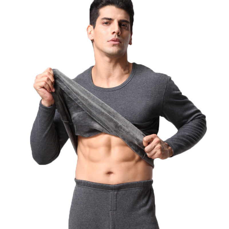 Velvet Thick Thermal Underwear Suit