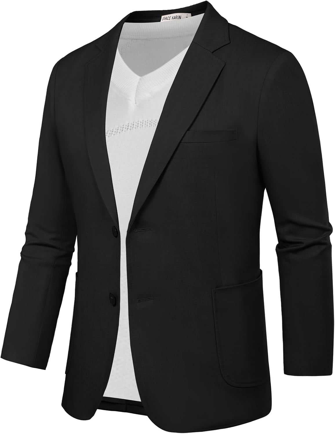 Men'S Casual Blazer Suit Jackets 2 Button Lightweight Sport Coats