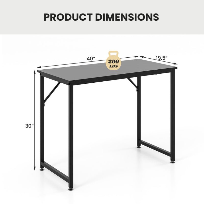 L Shaped Computer Desk and Writing Workstation for Home and Office