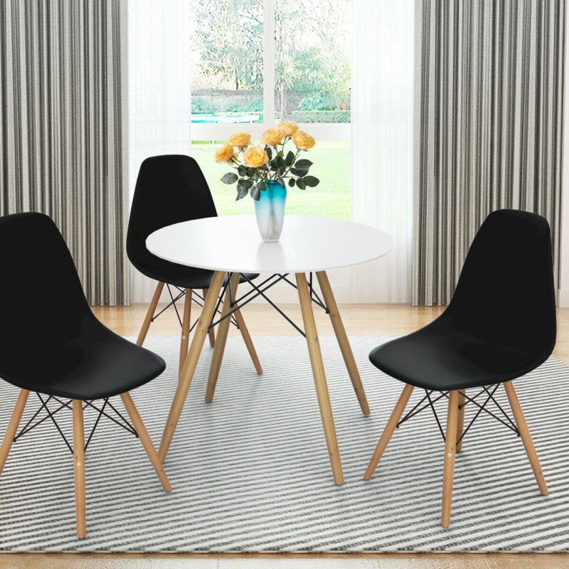 Modern Set of 2 Mid-Century DSW Dining Side Chair