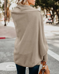 Women'S Cardigan Sweaters Oversized Chunky Knit Kimono Slouchy Wrap Batwing Open Front Outwear Coat