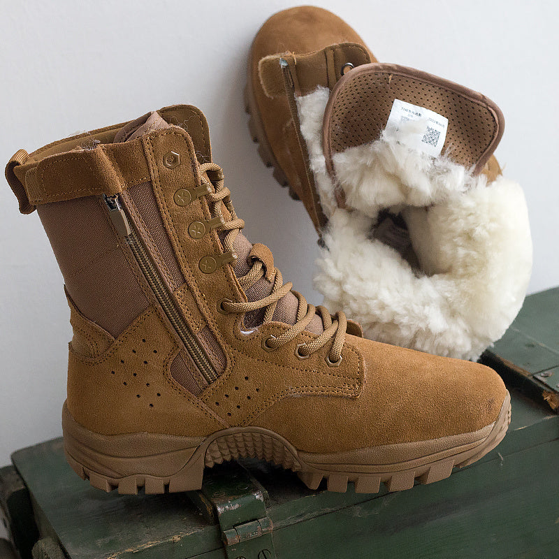 Brown Outdoor Snow Boots