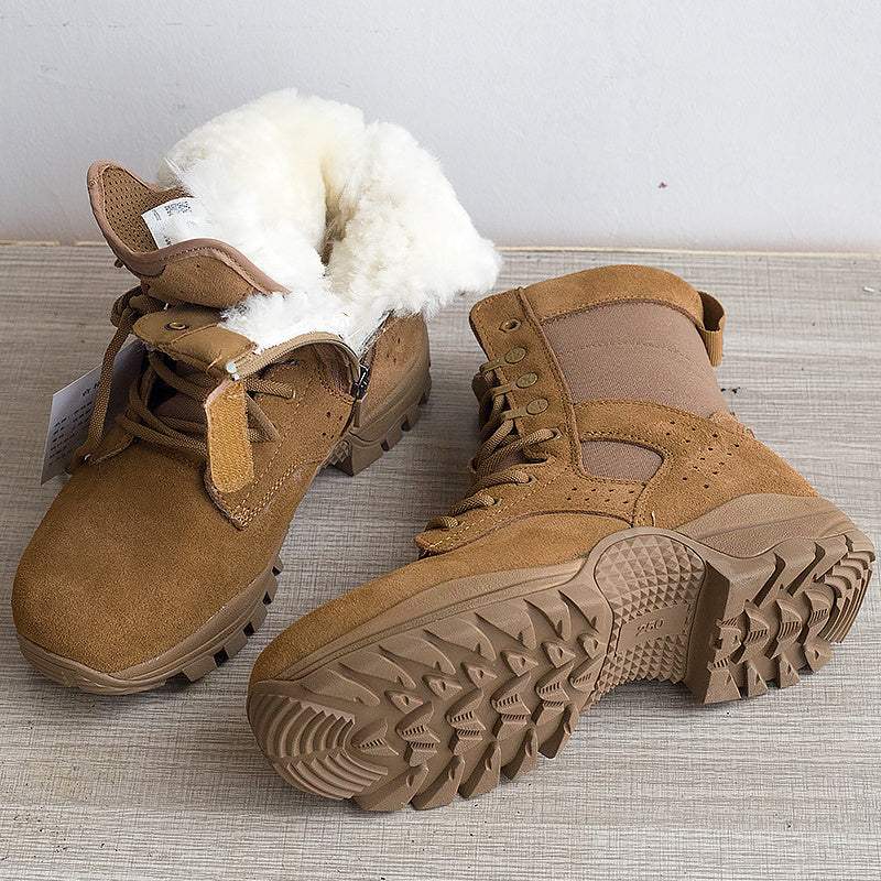 Brown Outdoor Snow Boots