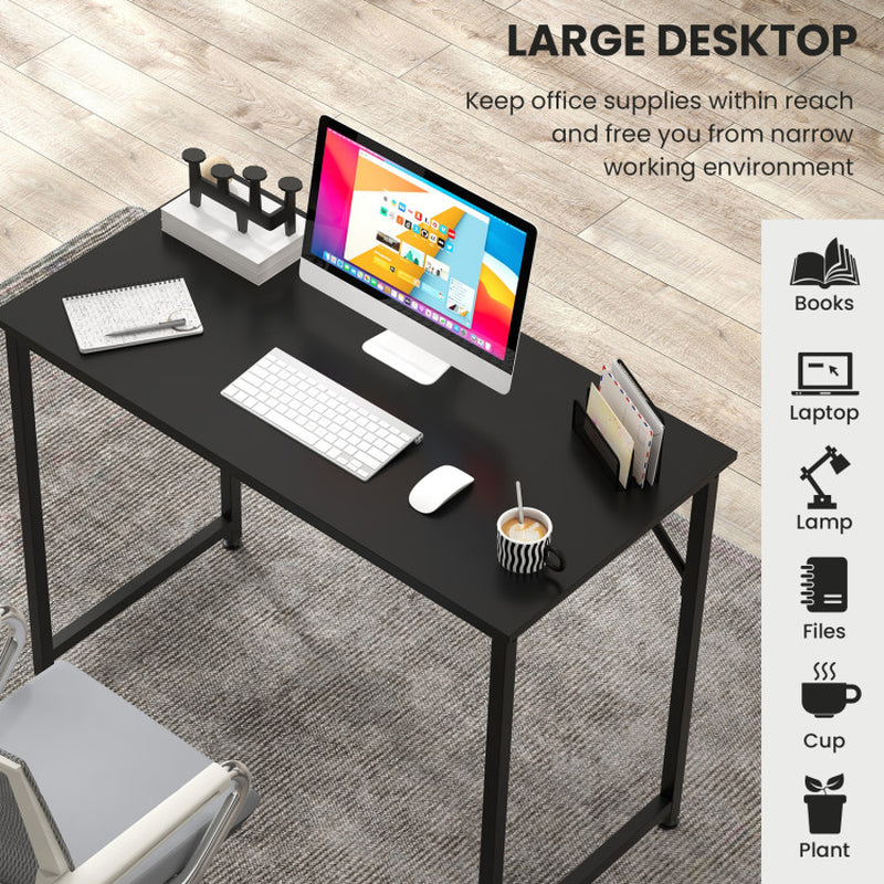 L Shaped Computer Desk and Writing Workstation for Home and Office